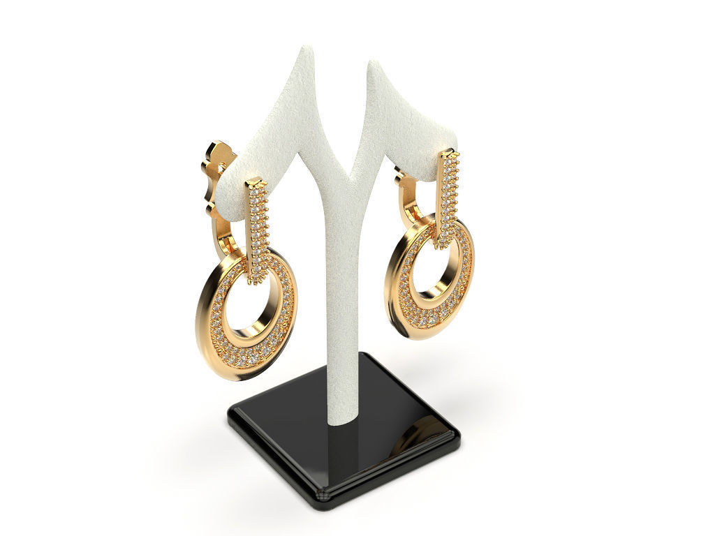 Earrings 11 3D print model_1