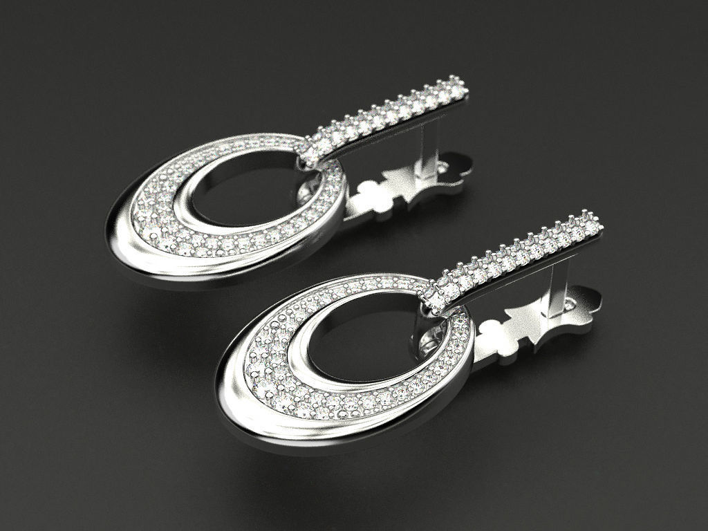 Earrings 11 3D print model_6