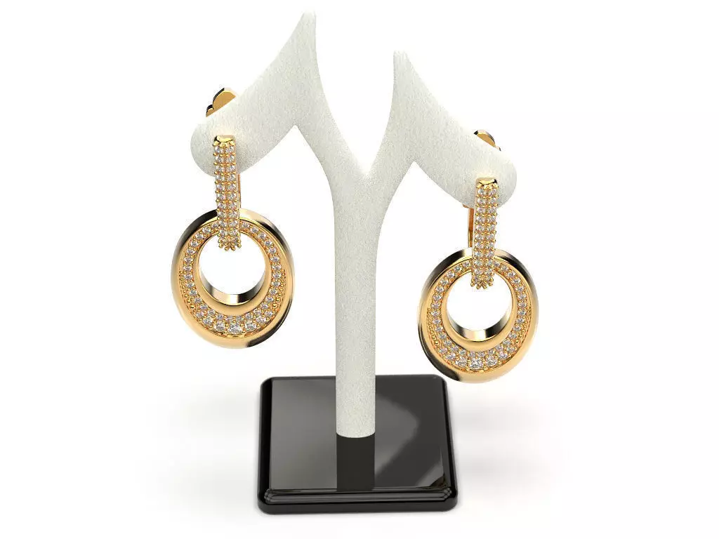 Earrings 11 3D print model_0