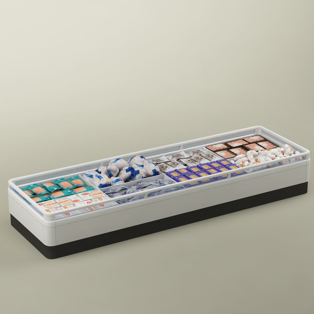 Store display refrigerator freezer 01 3D model_5