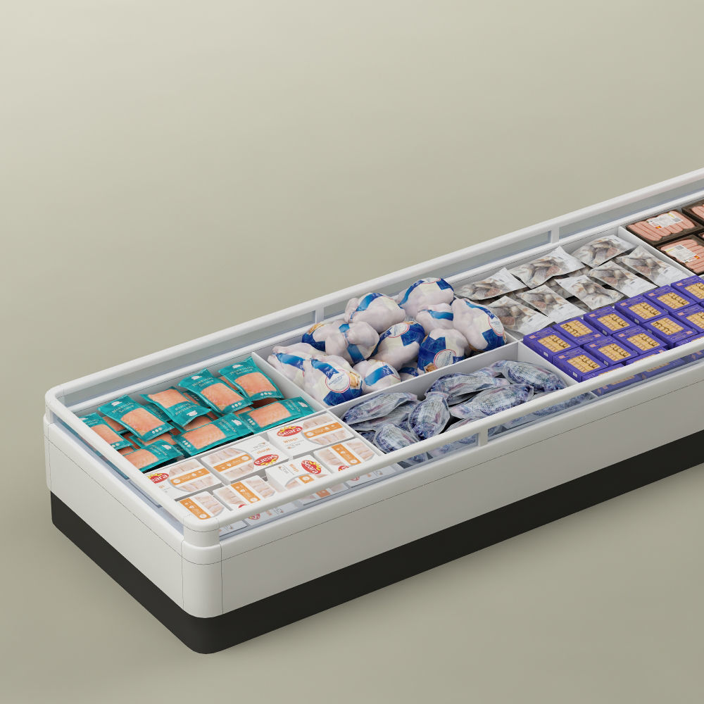Store display refrigerator freezer 01 3D model_4
