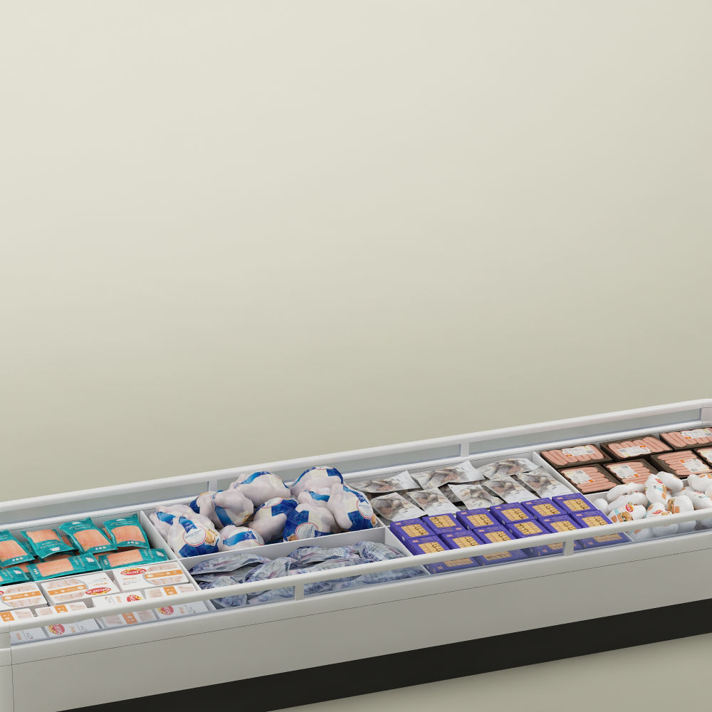 Store display refrigerator freezer 01 3D model_7