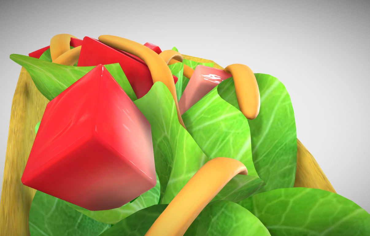 Taco Model 3D model_8