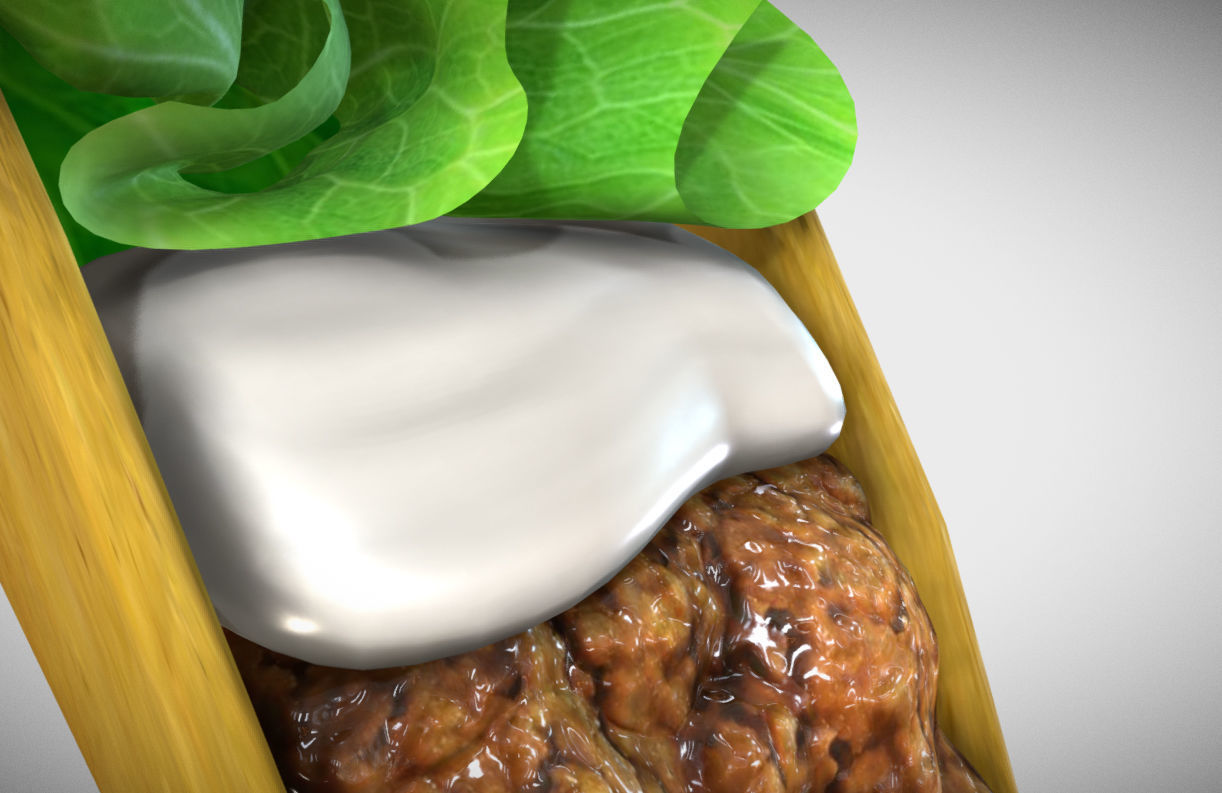 Taco Model 3D model_6