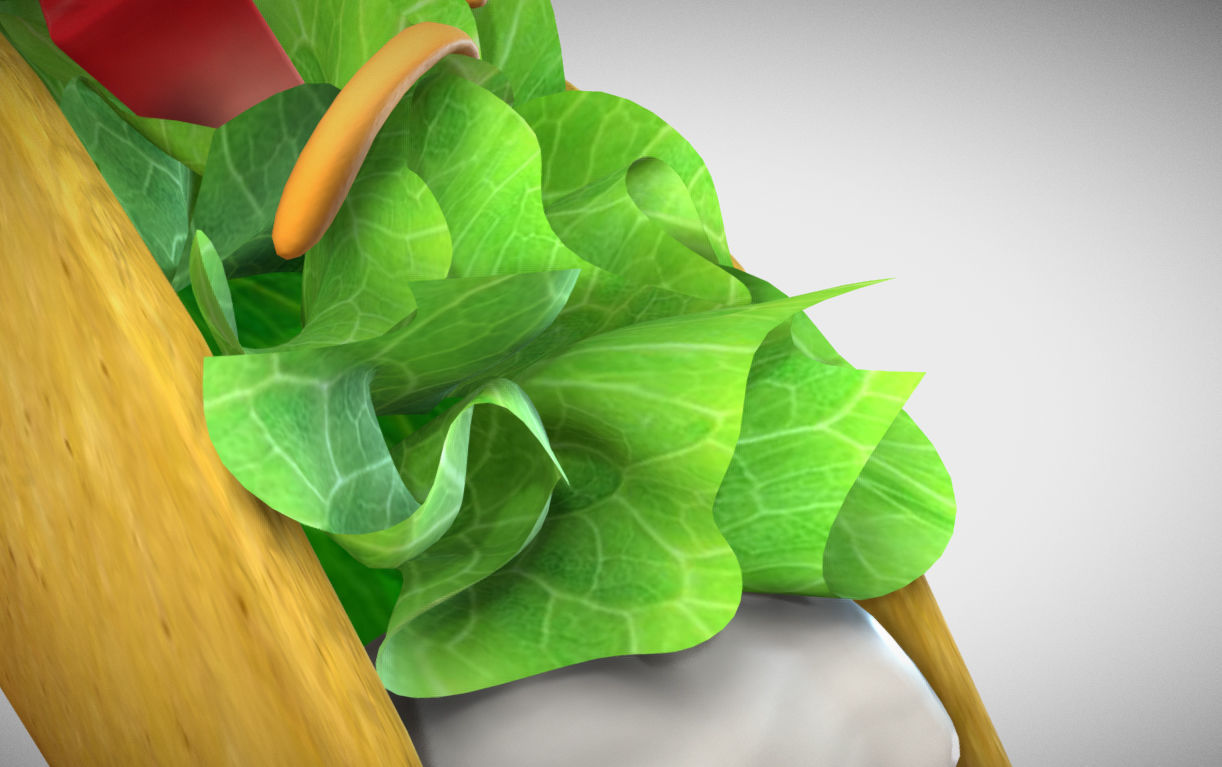 Taco Model 3D model_7