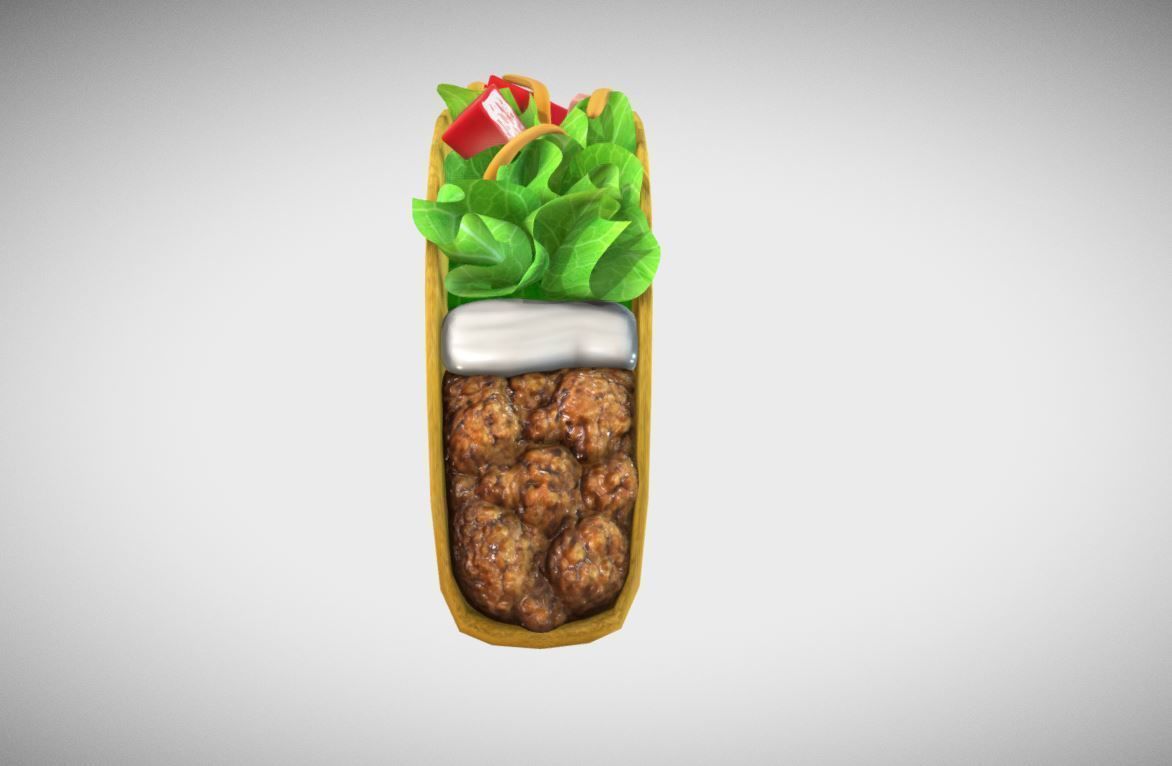 Taco Model 3D model_2