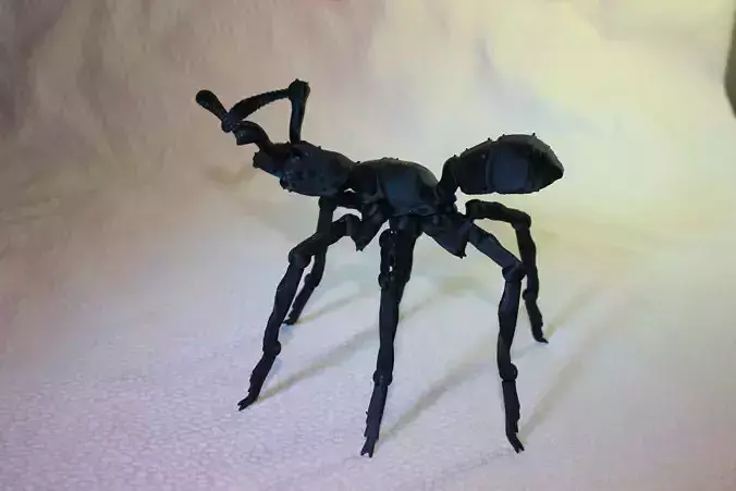 Ant with articulation stl model ready to print Free 3D model