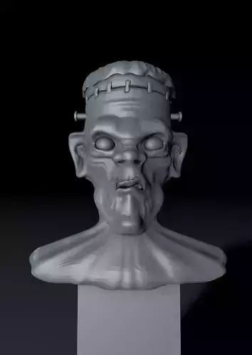 Frankenstein bust