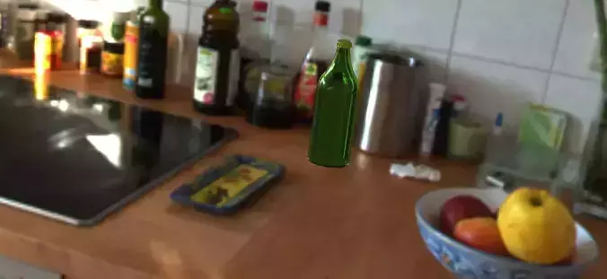 Usable 3D Bottle for 3D printing 3D print model