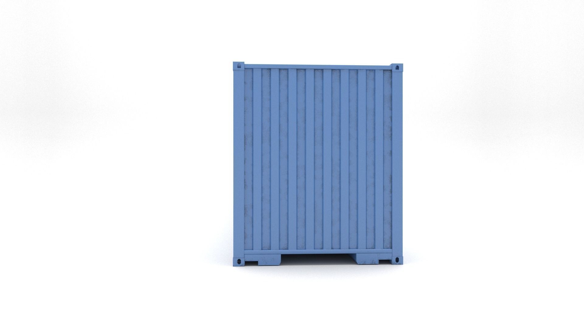 40ft Shipping Container - Detailed 3D model_6