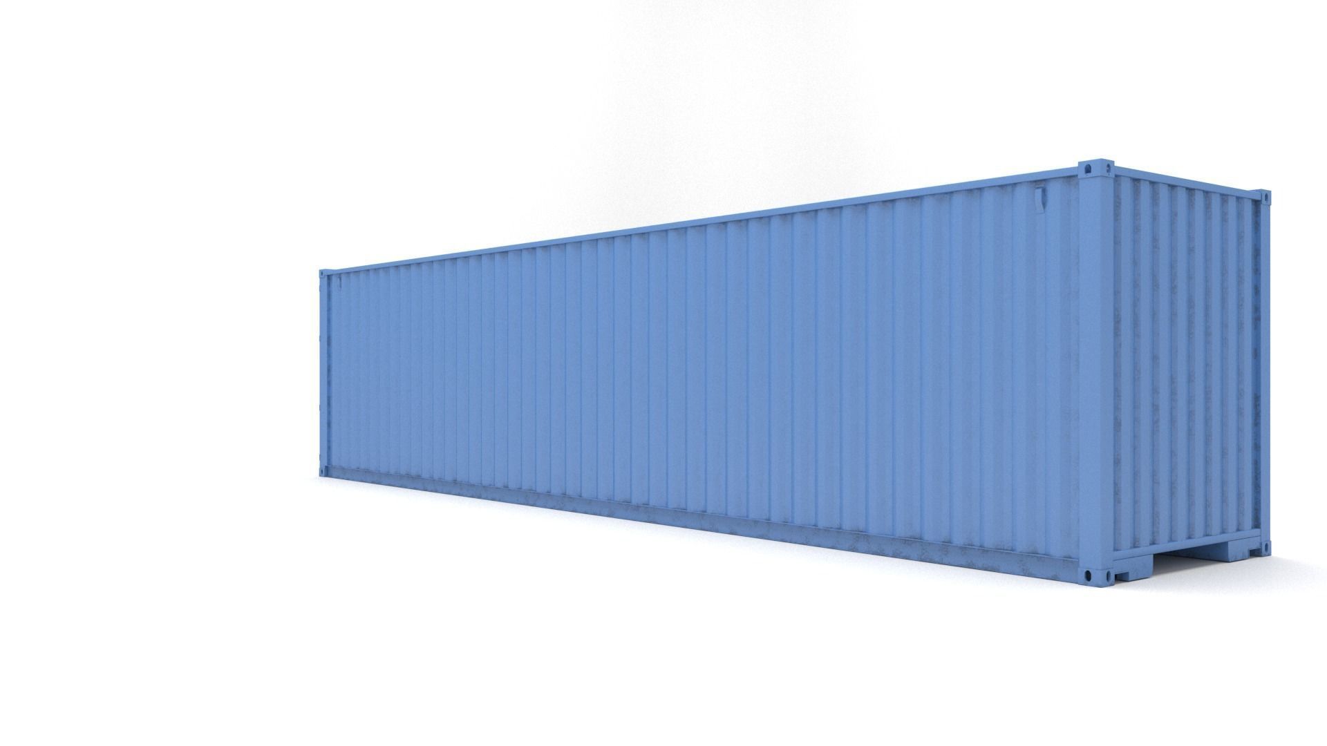 40ft Shipping Container - Detailed 3D model_5