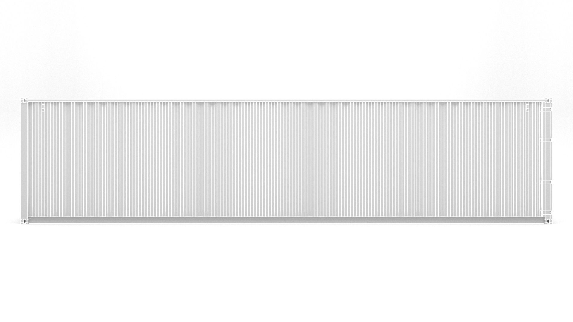 40ft Shipping Container - Detailed 3D model_18