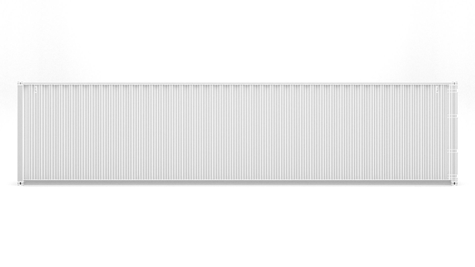 40ft Shipping Container - Detailed 3D model_12