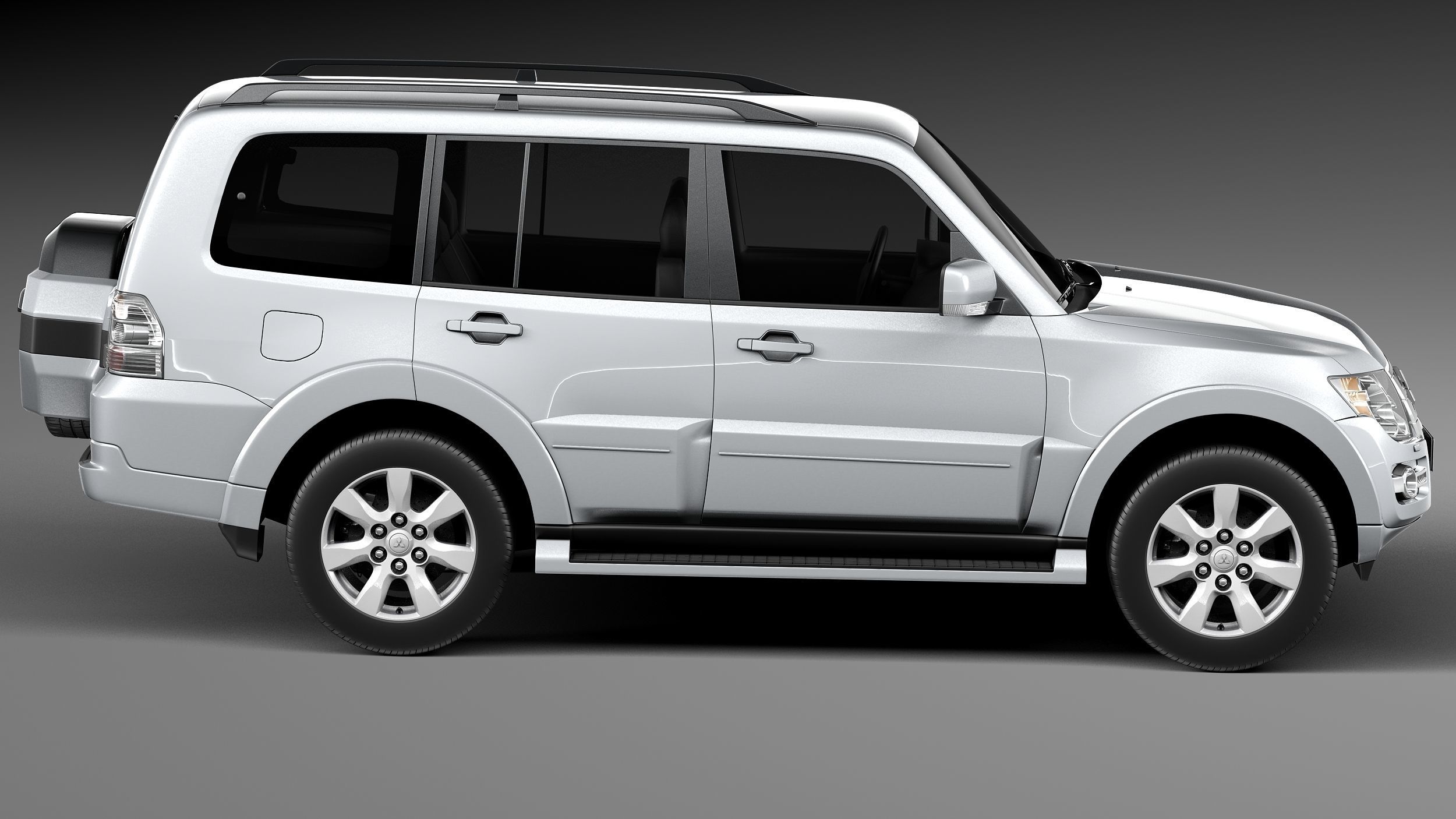 Mitsubishi Pajero Montero 2015 3D model_6