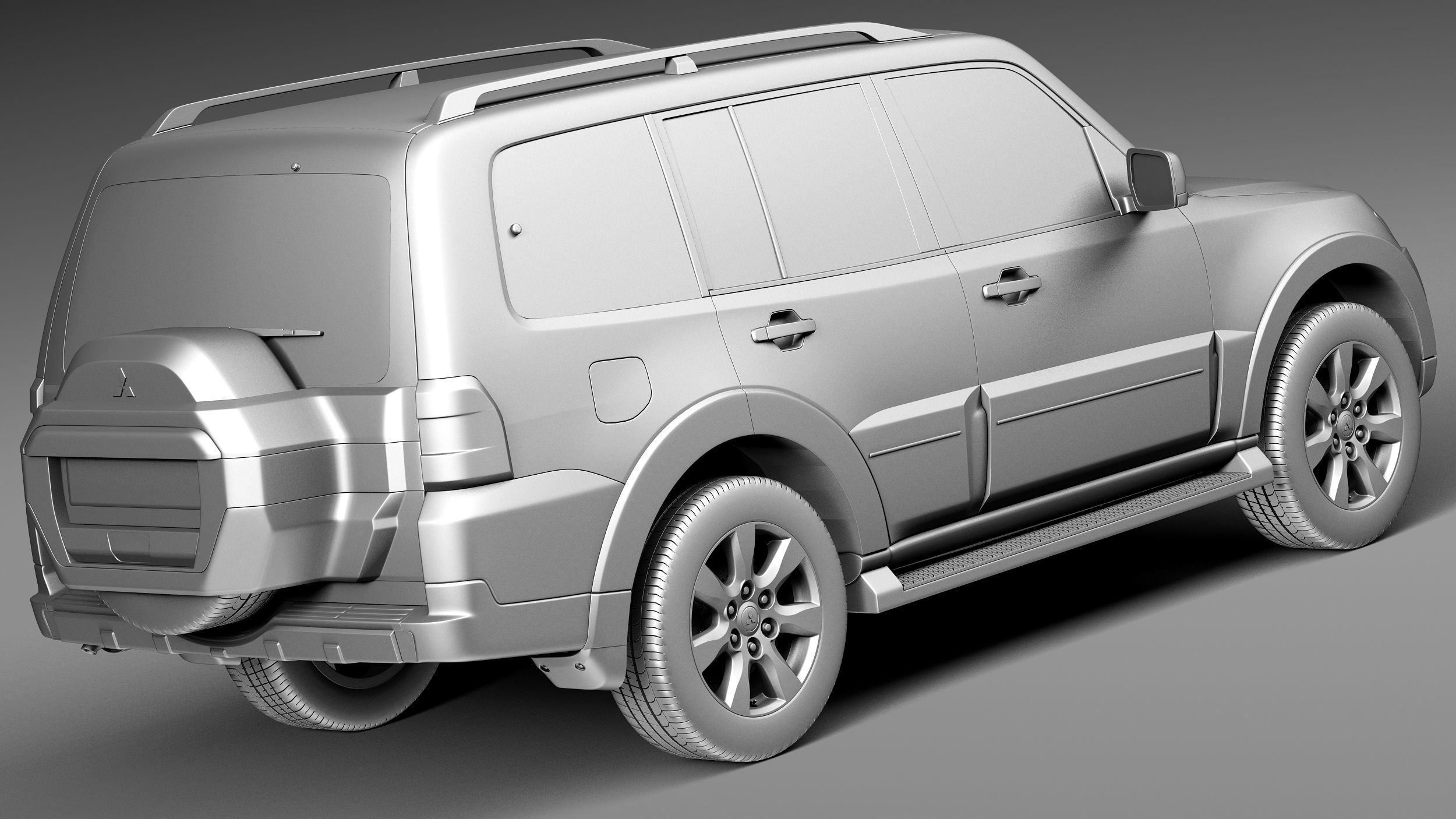 Mitsubishi Pajero Montero 2015 3D model_12