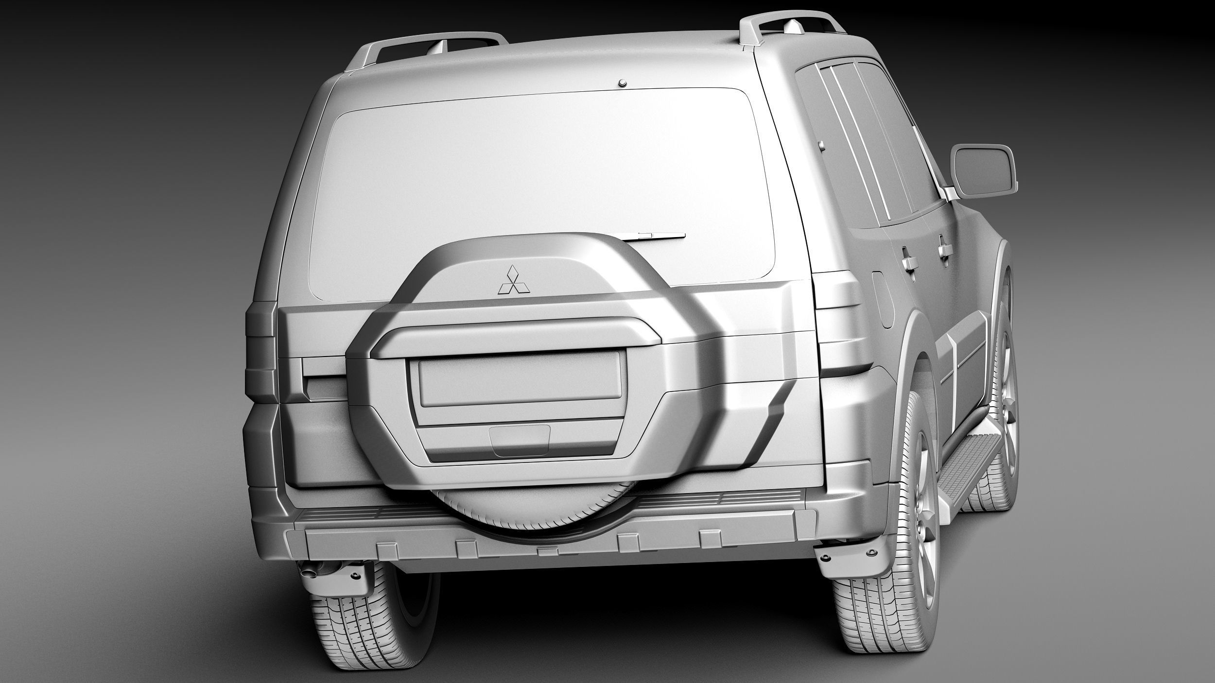 Mitsubishi Pajero Montero 2015 3D model_13