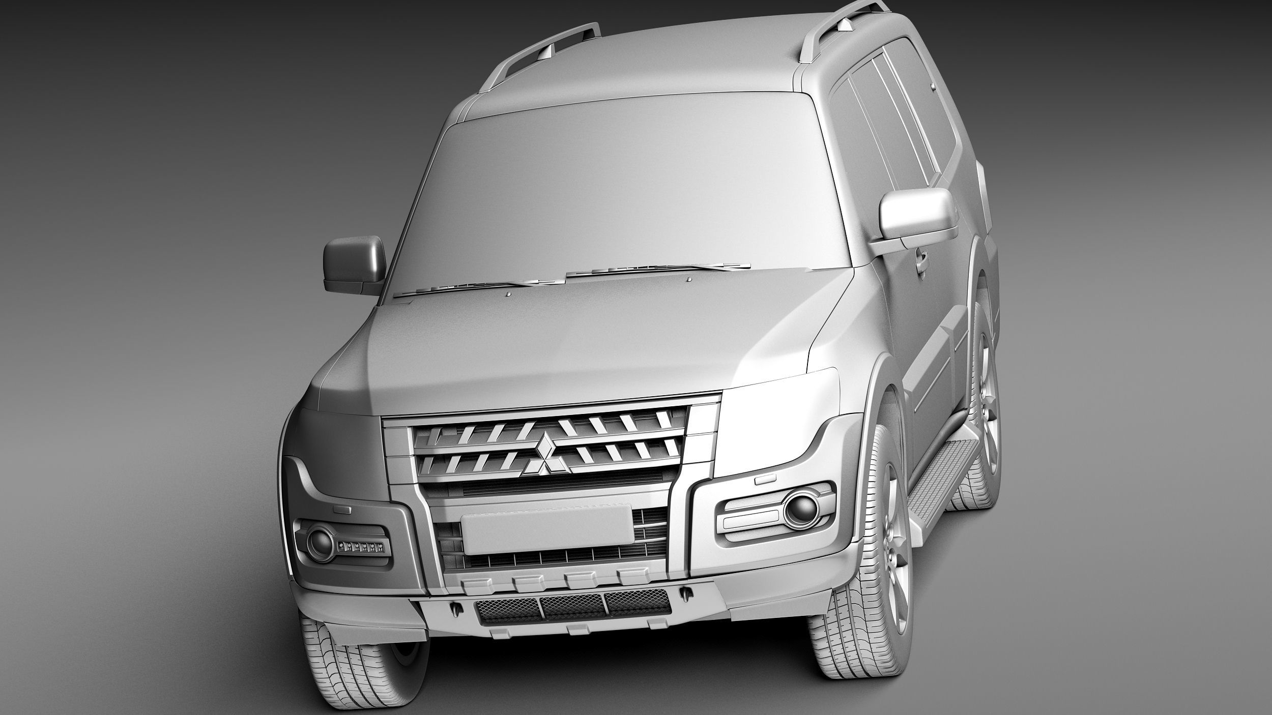 Mitsubishi Pajero Montero 2015 3D model_9