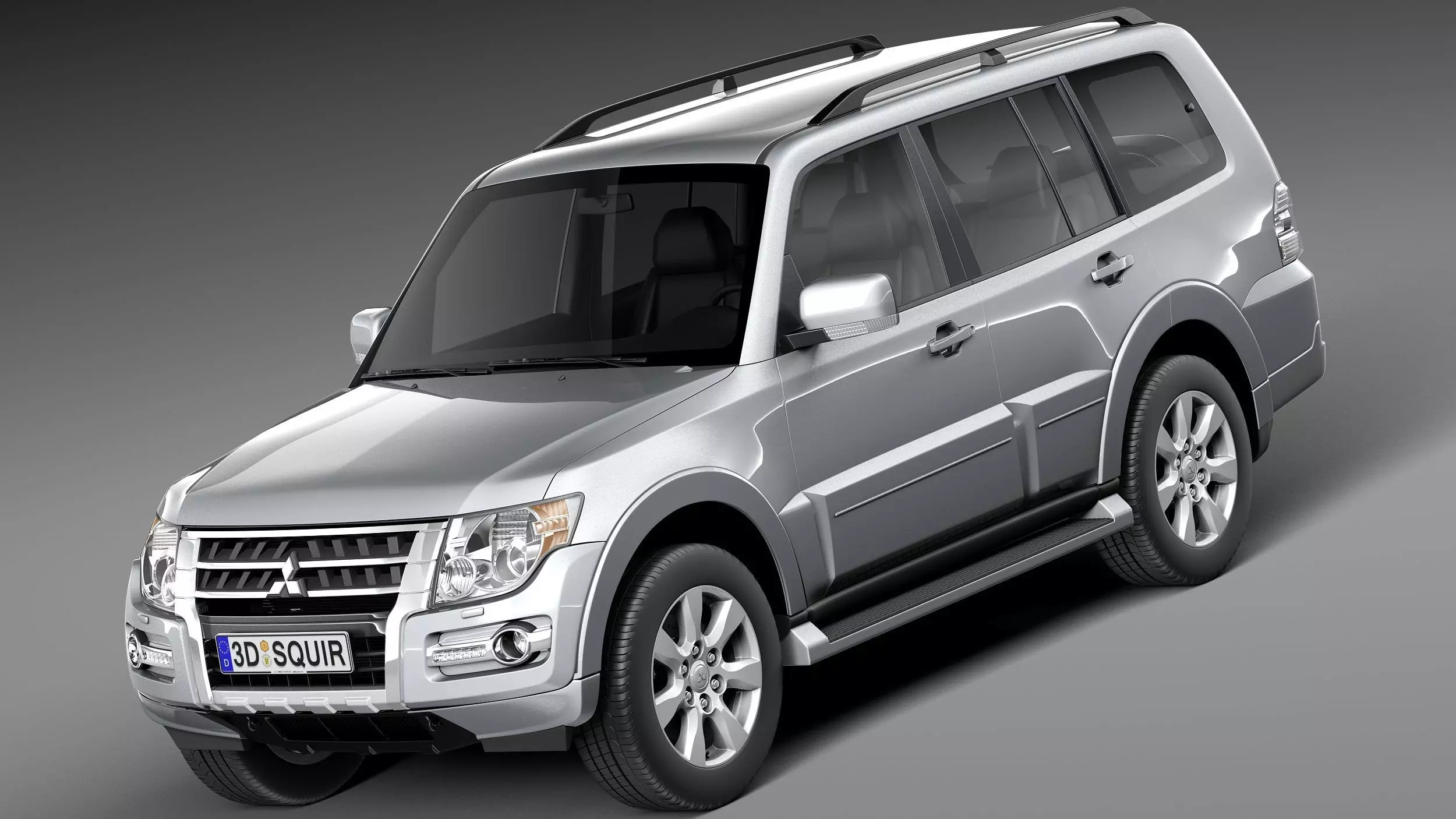 Mitsubishi Pajero Montero 2015 3D model_0