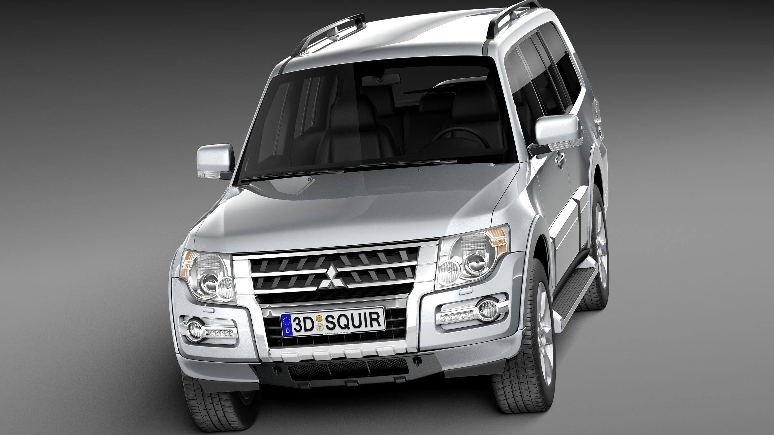 Mitsubishi Pajero Montero 2015 3D model_1