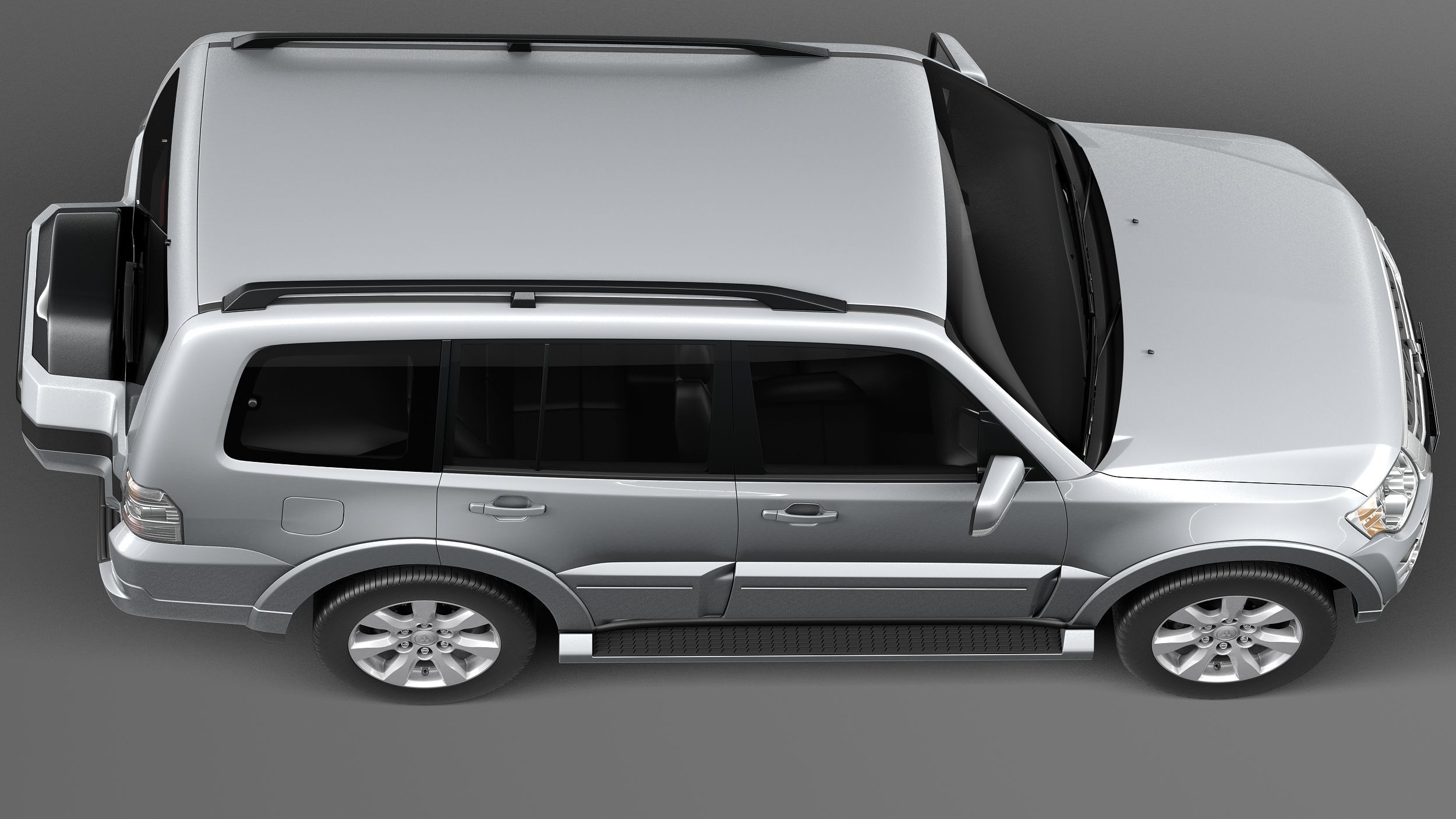 Mitsubishi Pajero Montero 2015 3D model_7