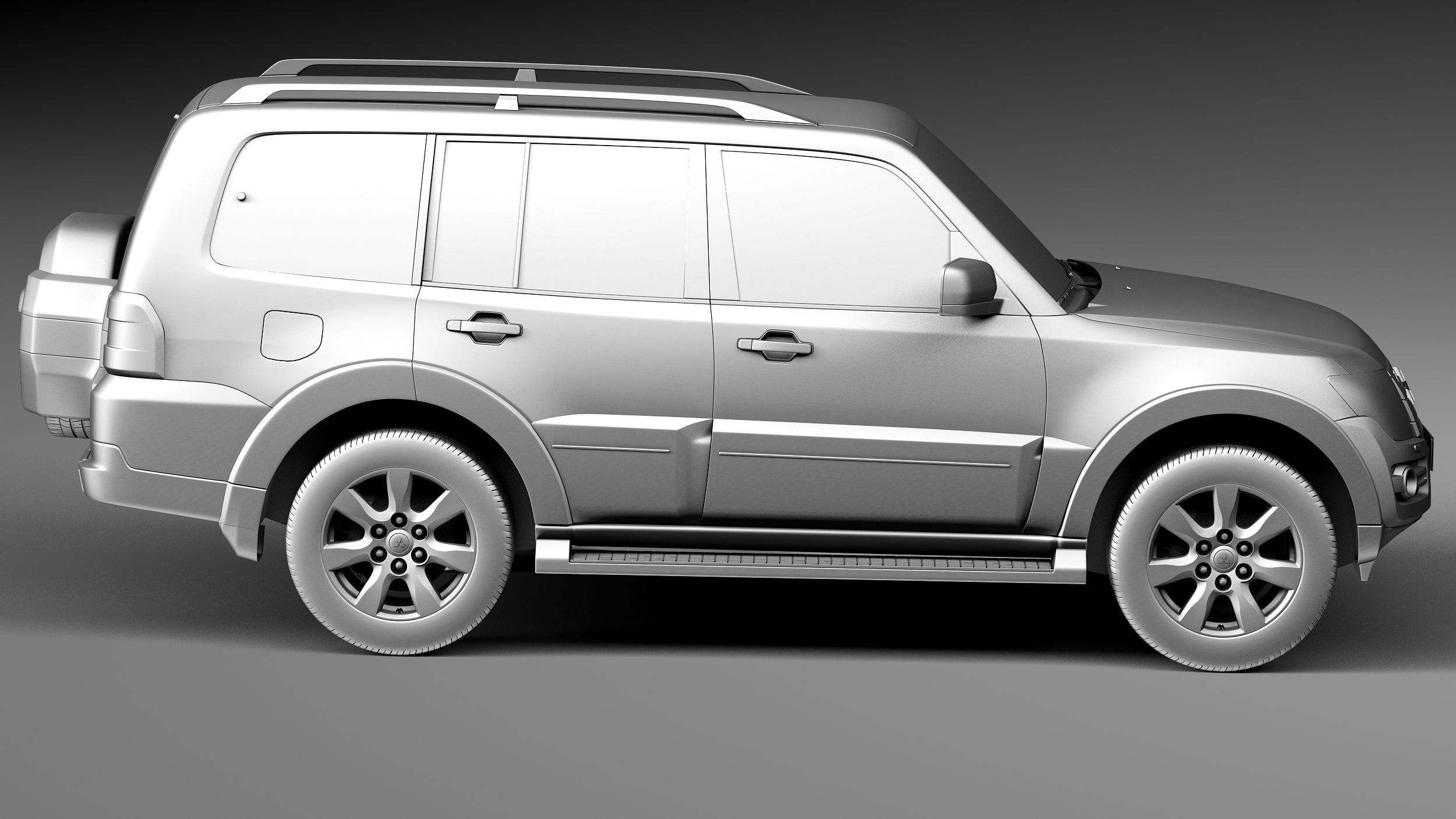 Mitsubishi Pajero Montero 2015 3D model_14