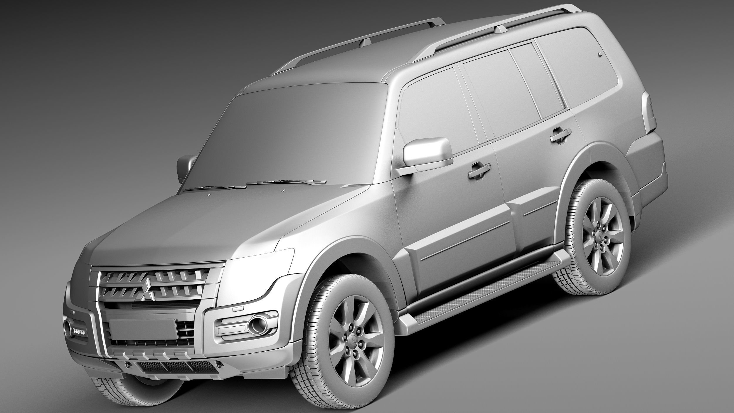 Mitsubishi Pajero Montero 2015 3D model_8