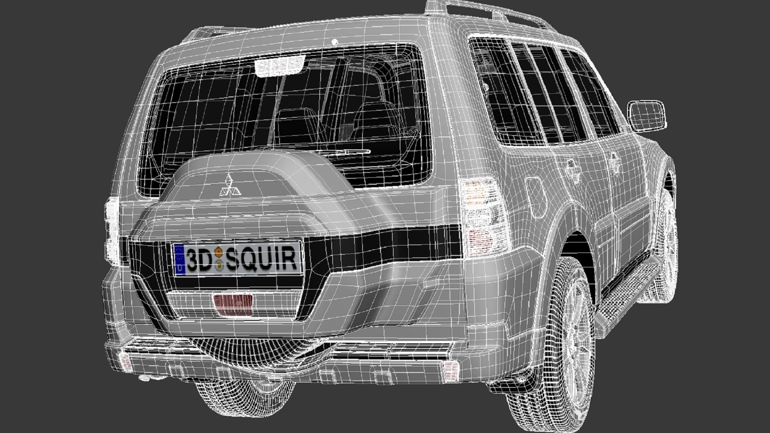 Mitsubishi Pajero Montero 2015 3D model_17