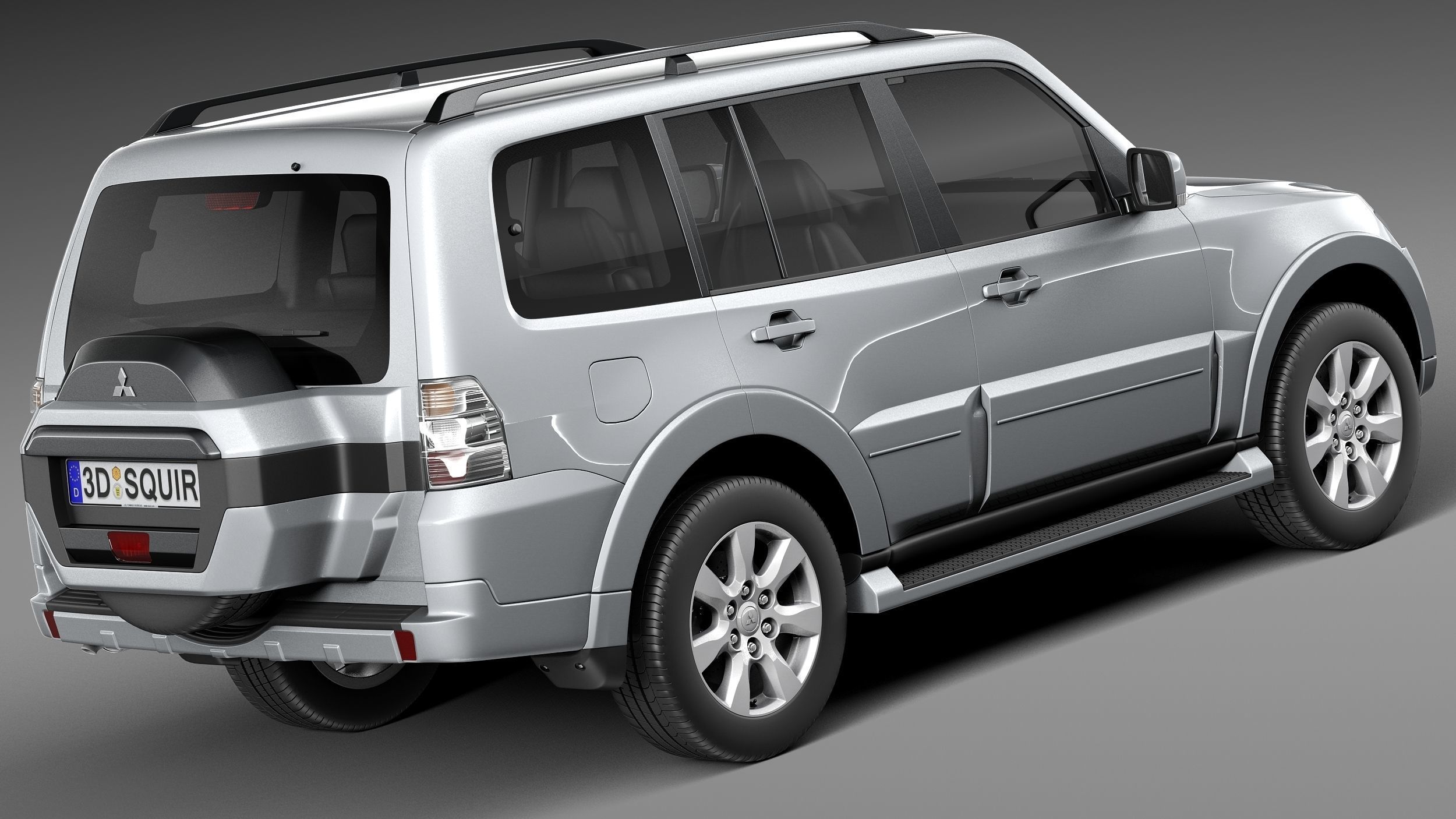 Mitsubishi Pajero Montero 2015 3D model_4