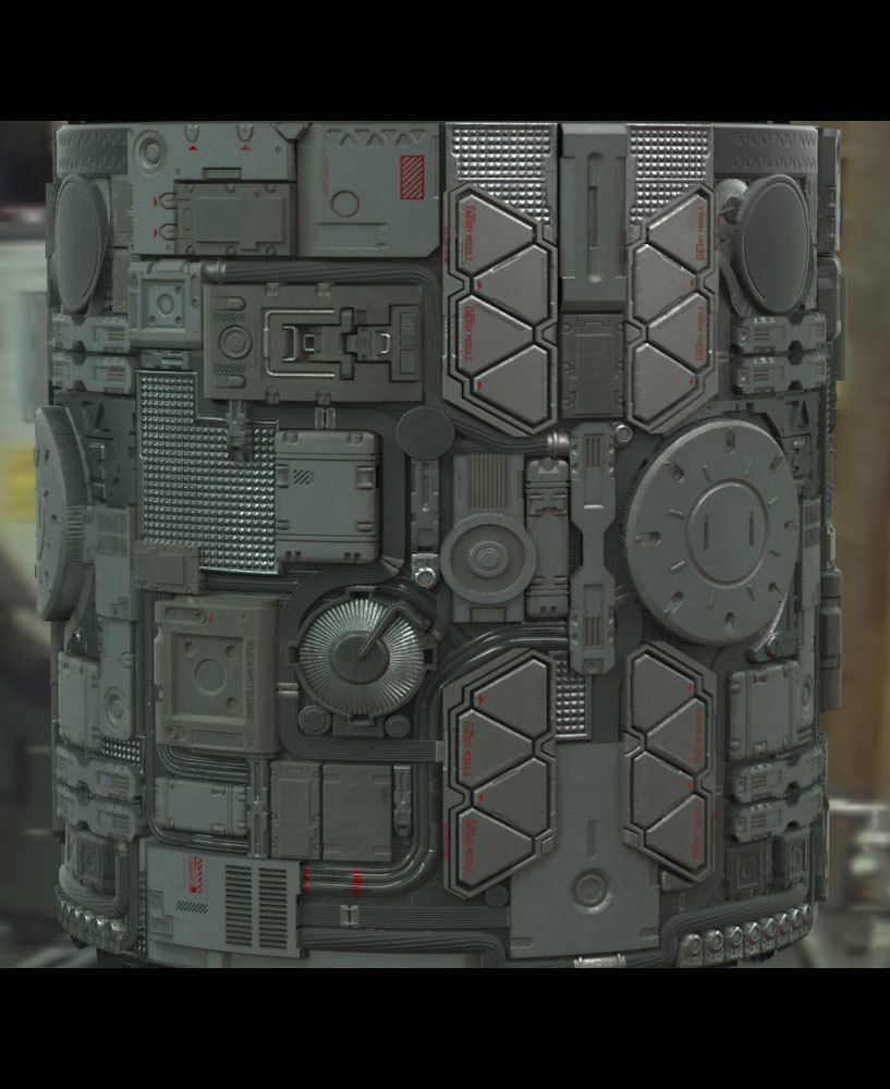 Scifi Techplate Texture Set Texture_5