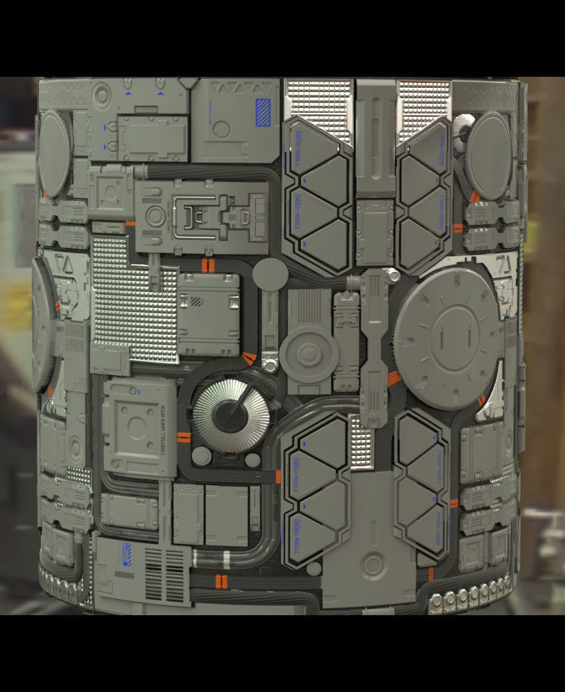 Scifi Techplate Texture Set Texture_4