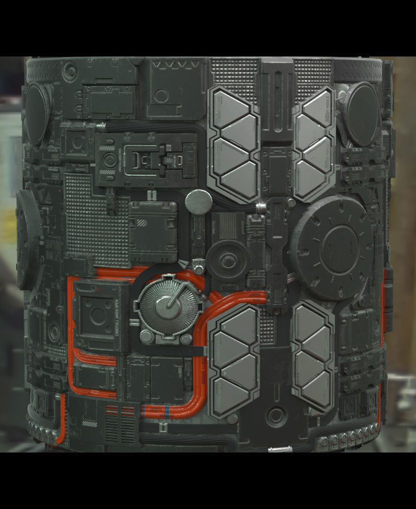 Scifi Techplate Texture Set Texture_3