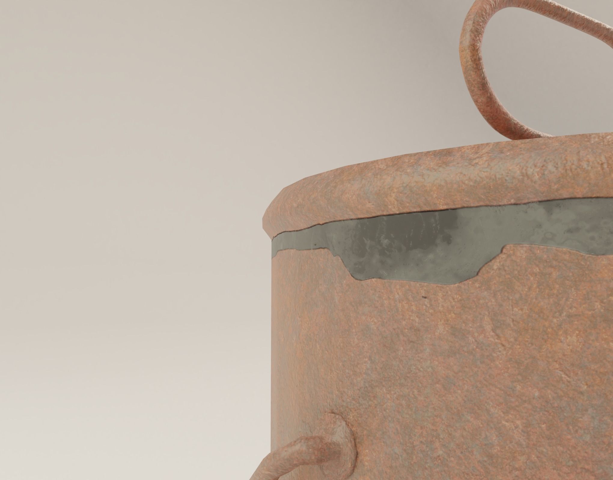 Oil can Low-poly 3D model_5