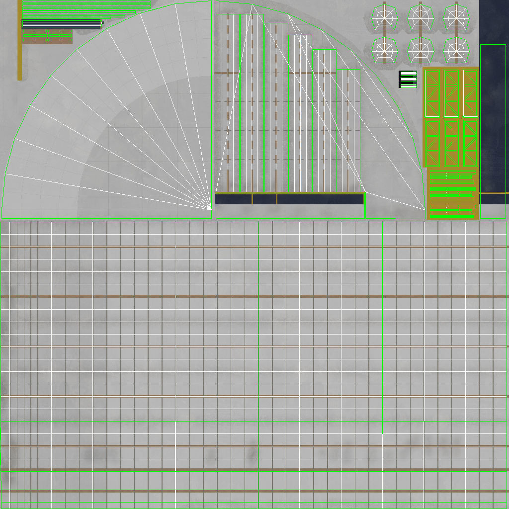 LHBP Hangar 5 Low-poly 3D model_11