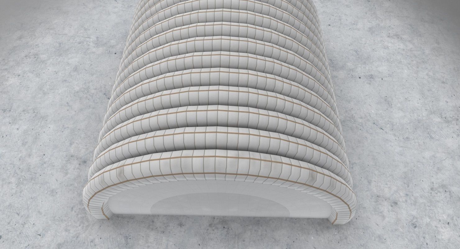 LHBP Hangar 5 Low-poly 3D model_5