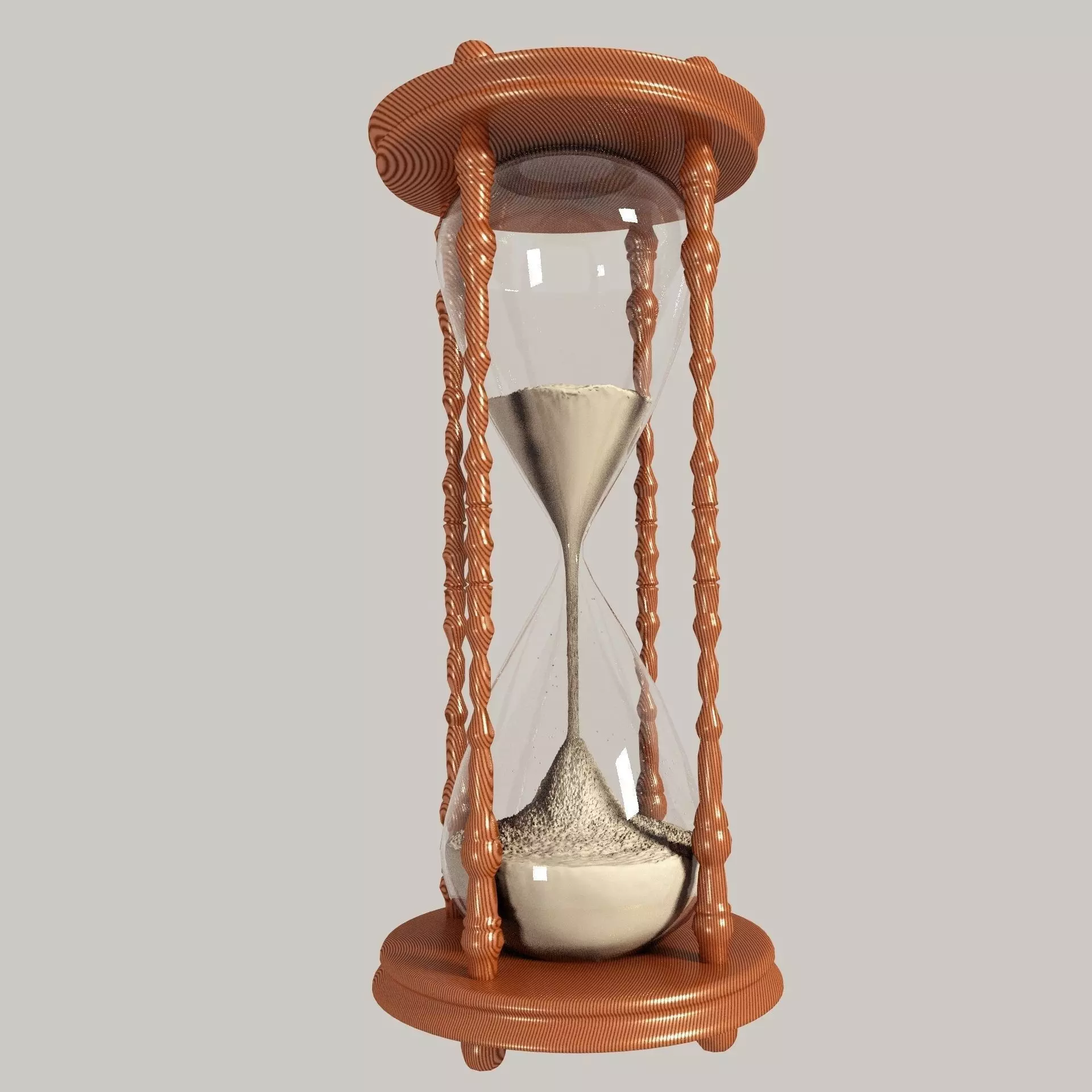 Hourglass Classic 3D model_0