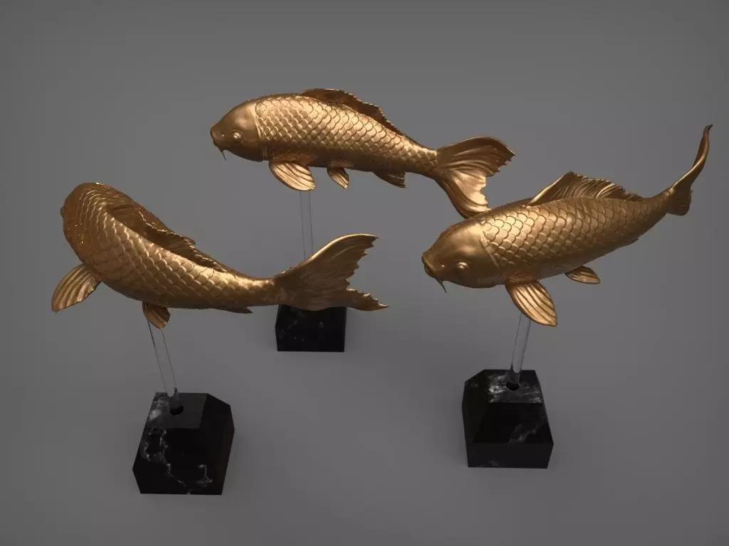 Carp Fancy 3D print model_0