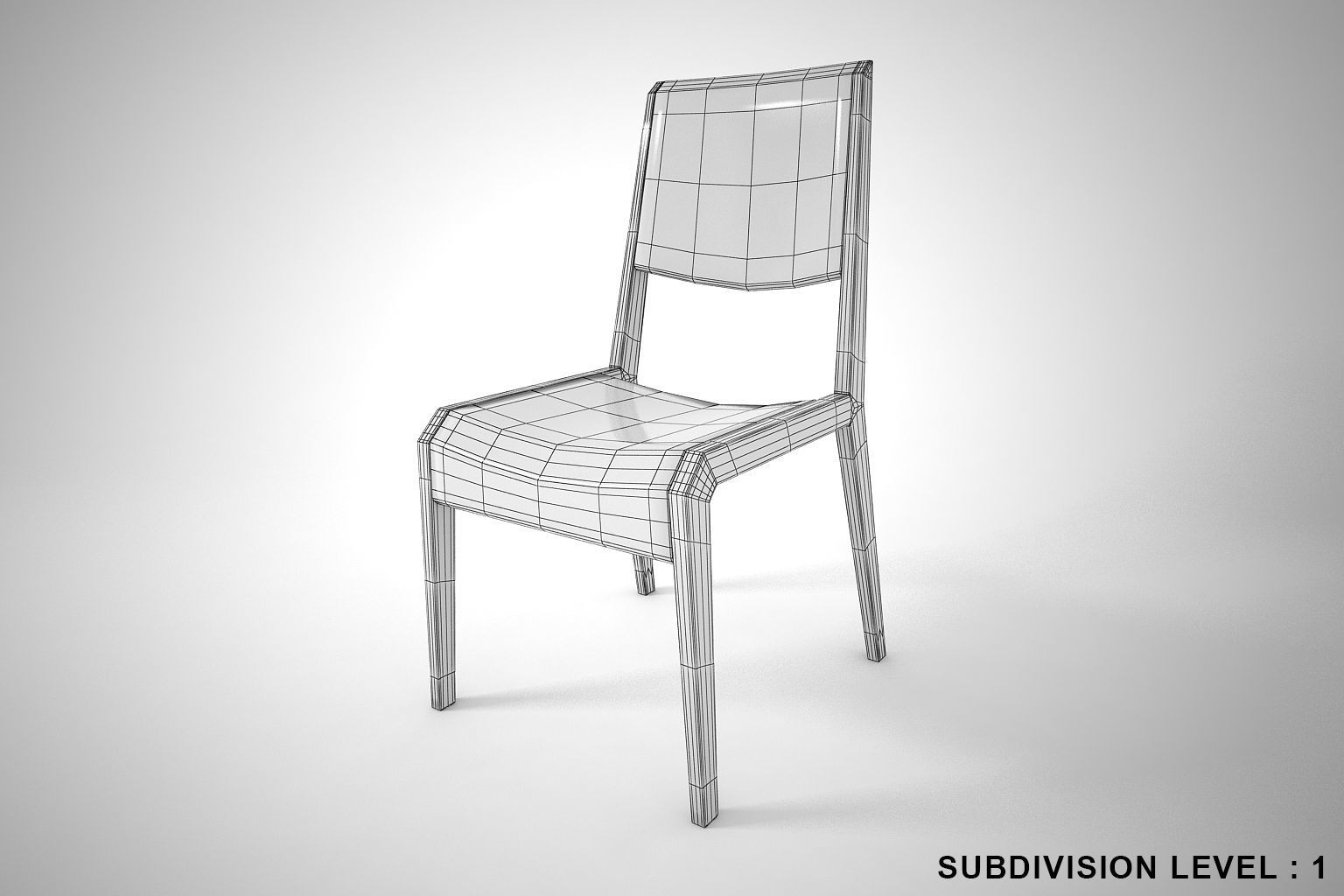 06 DINNING CHAIR 3D model_7