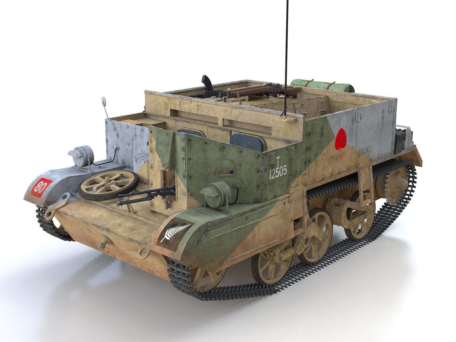 Bren Gun Carrier MK I - BUC - T12505 3D model_1