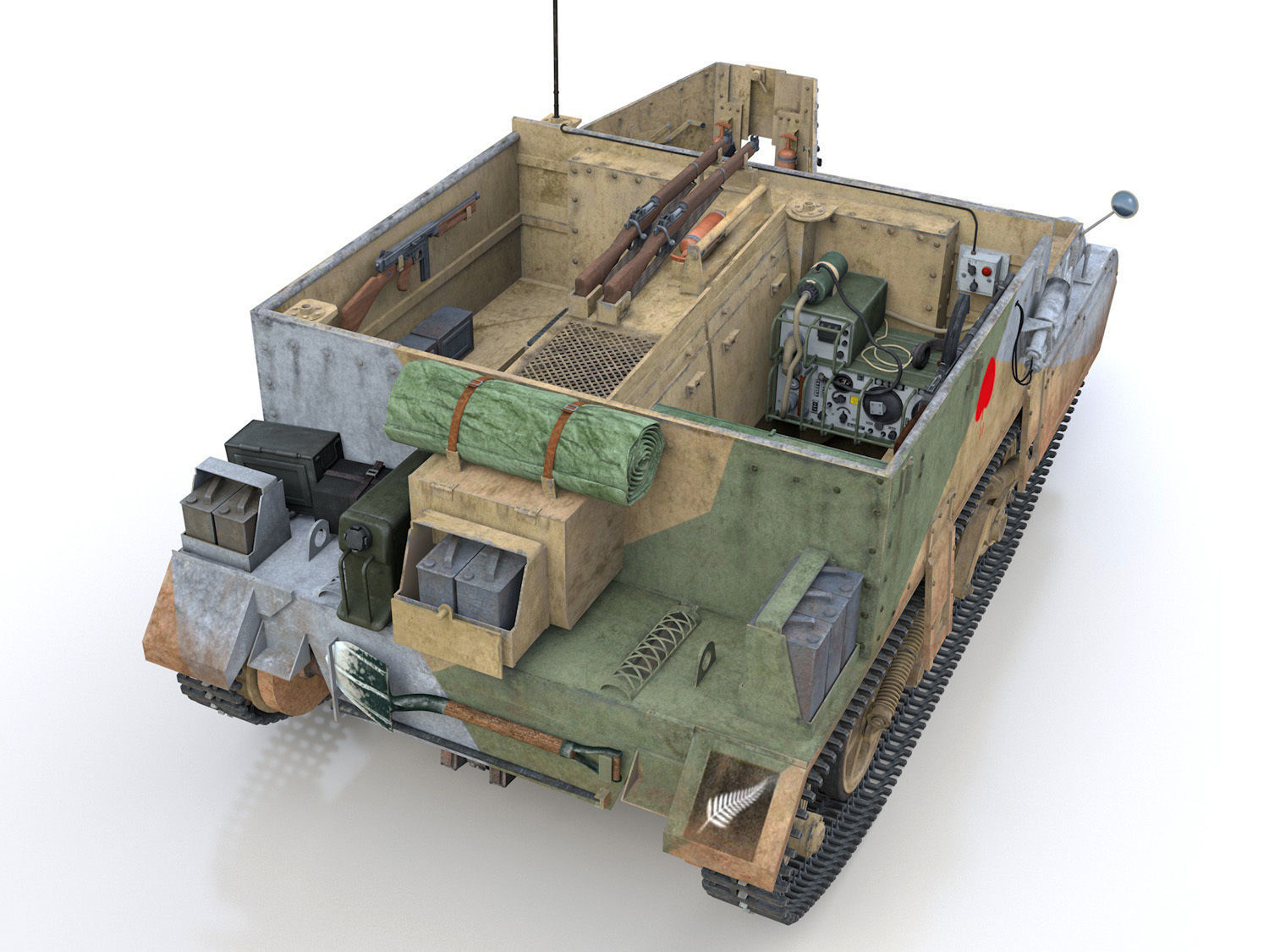 Bren Gun Carrier MK I - BUC - T12505 3D model_5