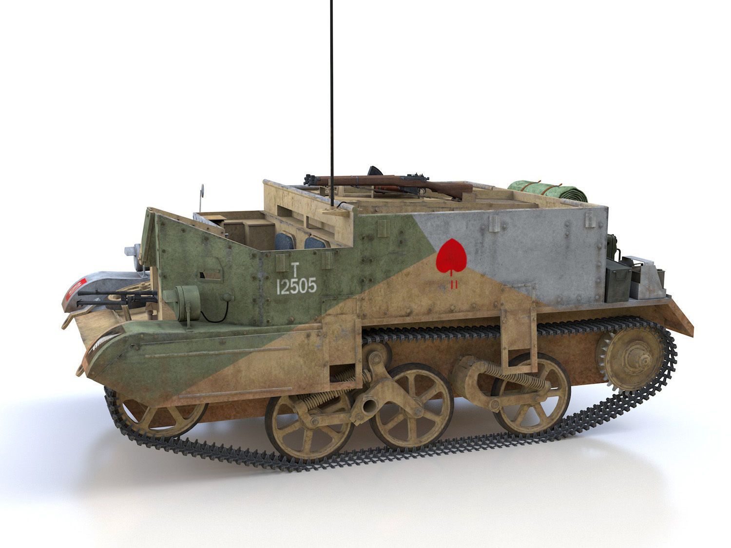 Bren Gun Carrier MK I - BUC - T12505 3D model_2