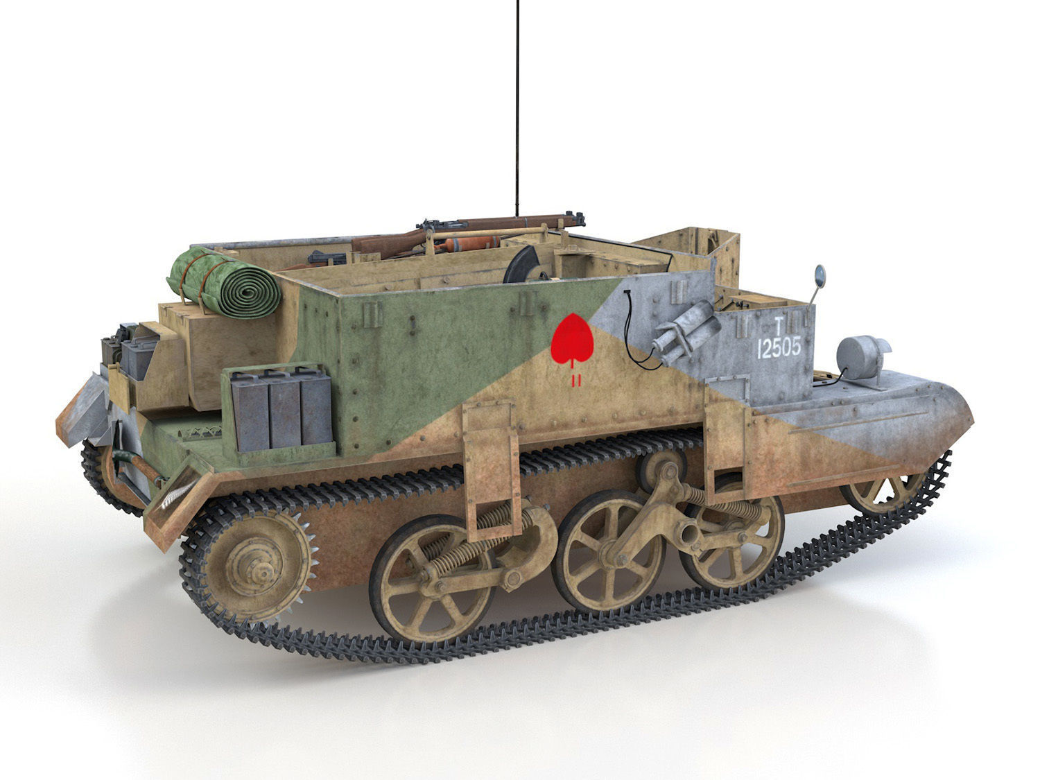 Bren Gun Carrier MK I - BUC - T12505 3D model_4