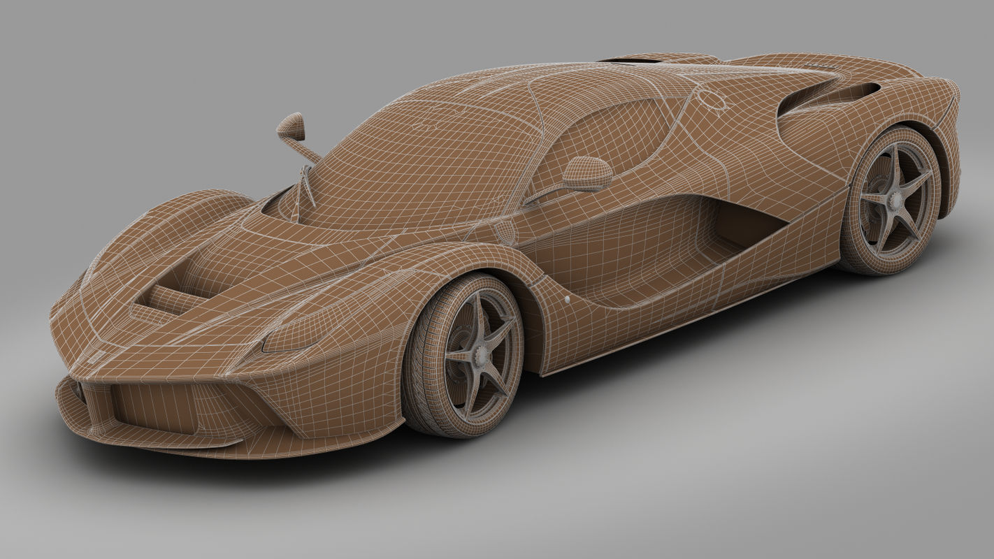Ferrari LaFerrari 3D model_2