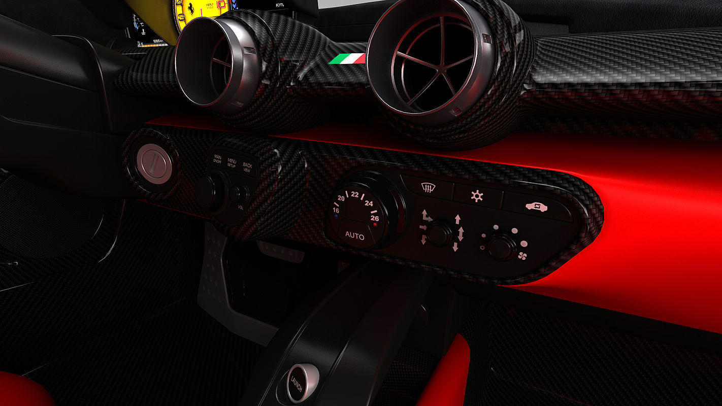 Ferrari LaFerrari 3D model_61