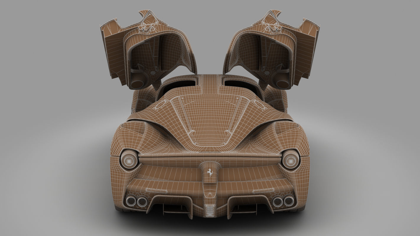 Ferrari LaFerrari 3D model_29