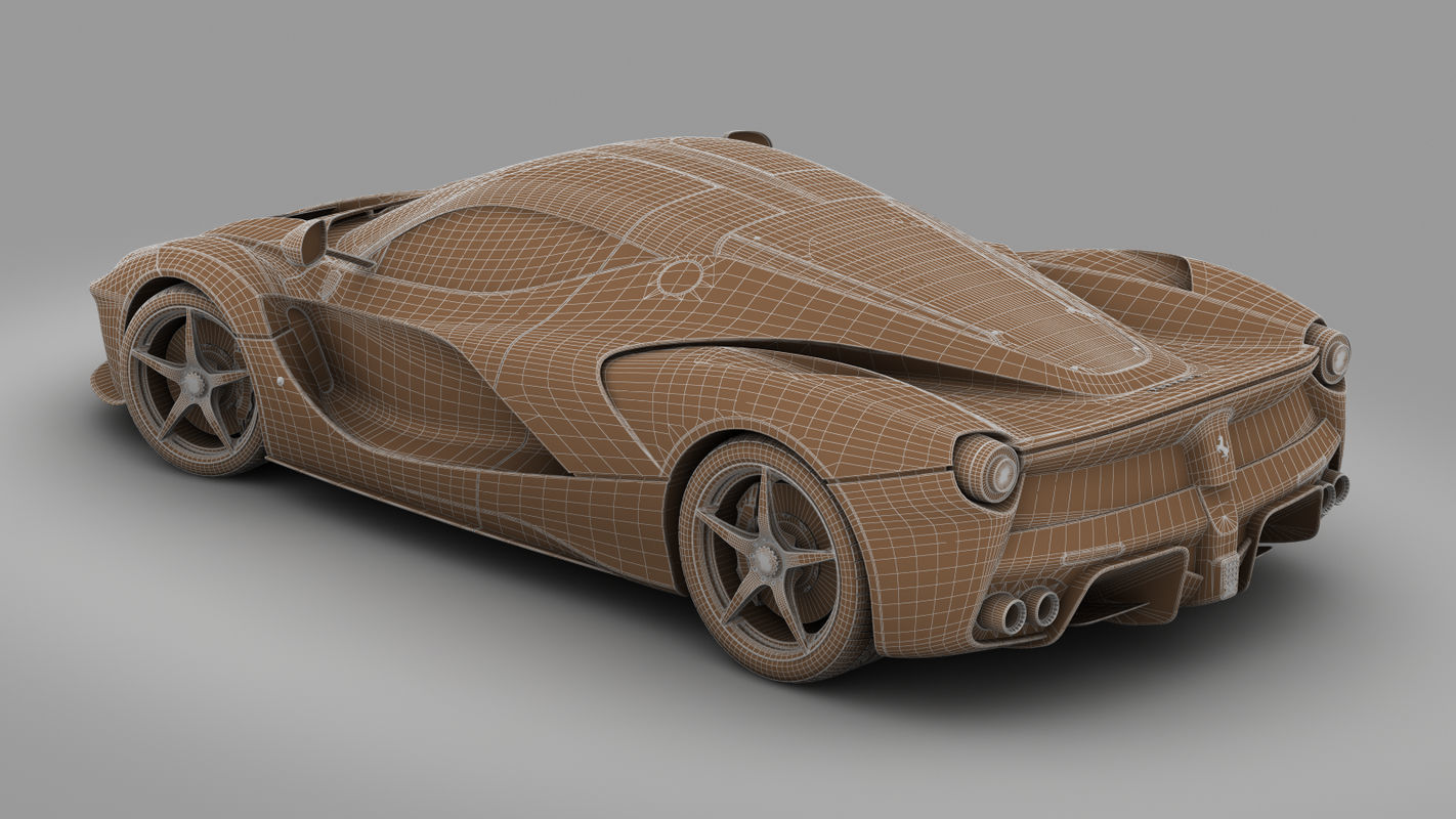 Ferrari LaFerrari 3D model_12
