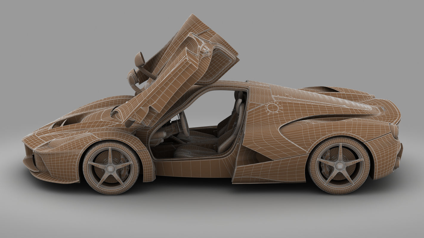 Ferrari LaFerrari 3D model_25