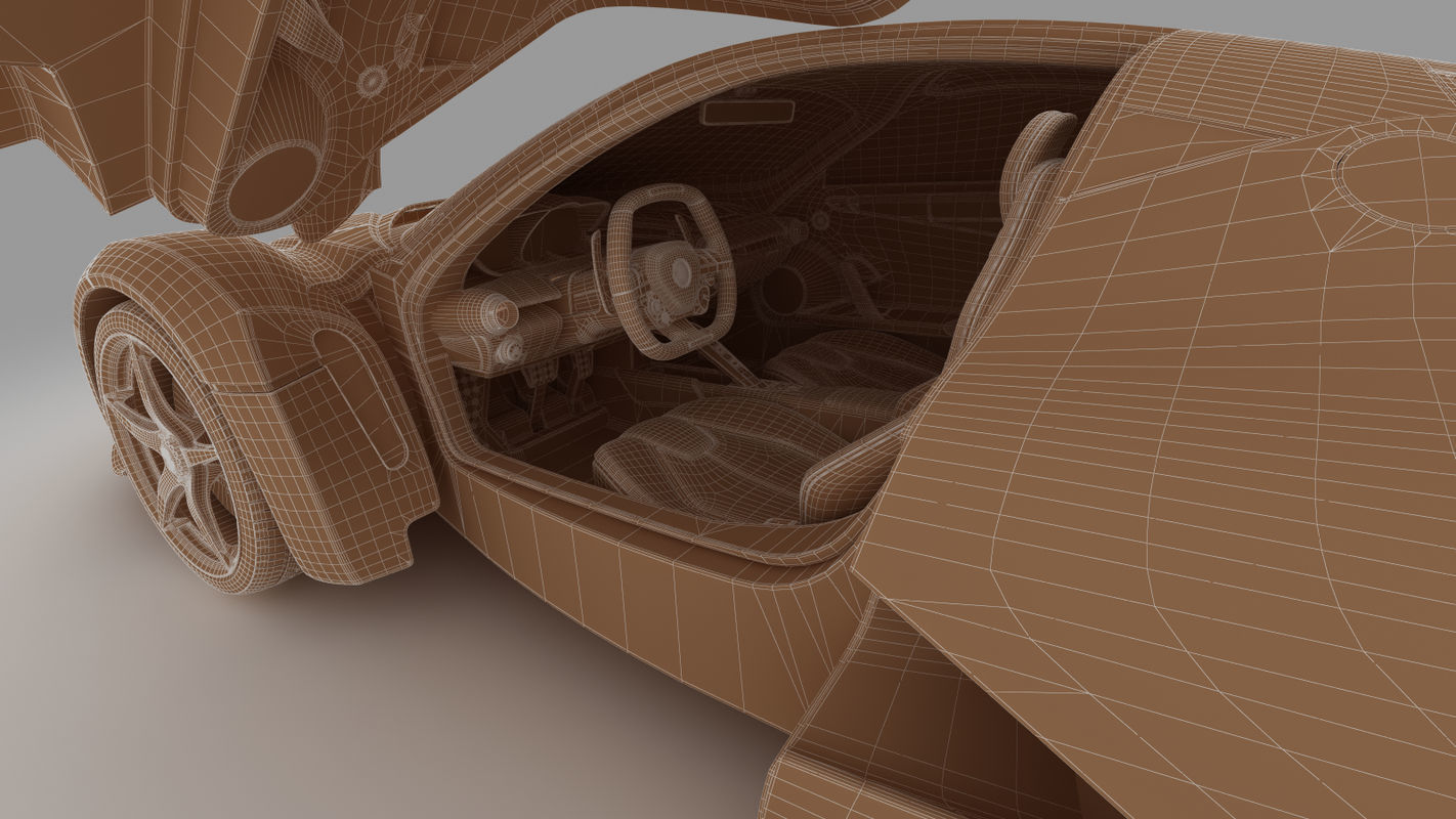 Ferrari LaFerrari 3D model_46