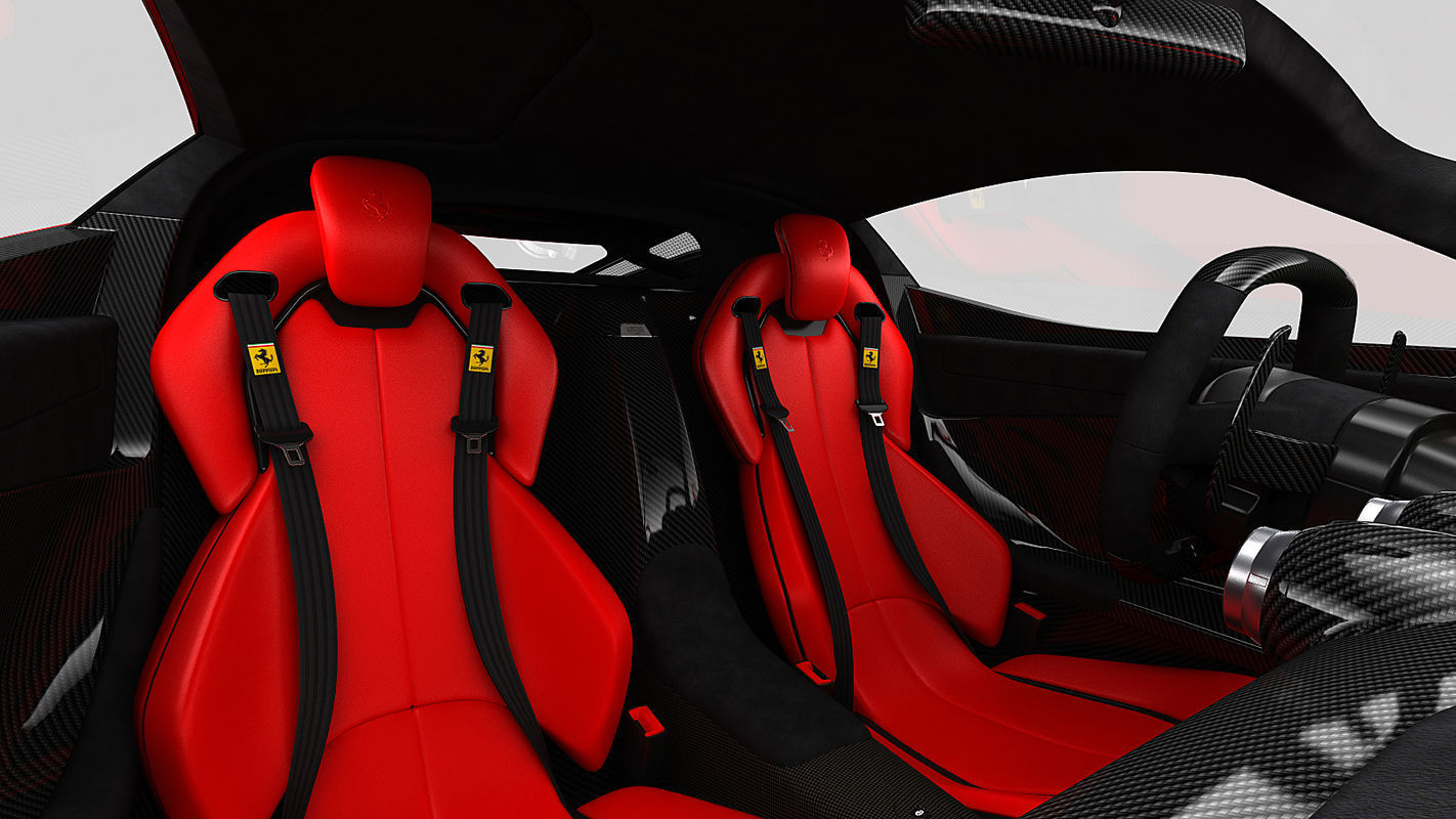 Ferrari LaFerrari 3D model_49