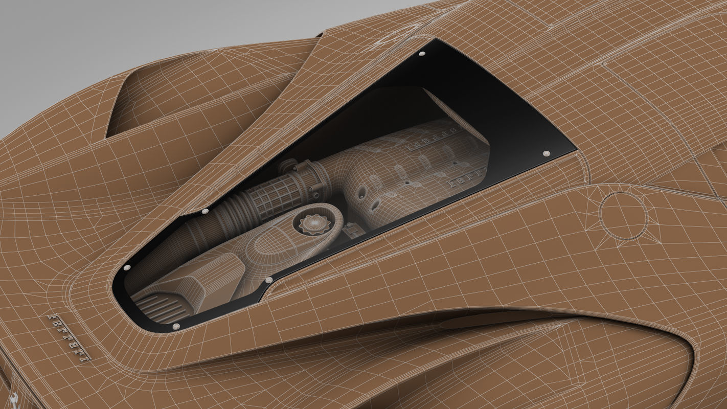 Ferrari LaFerrari 3D model_34