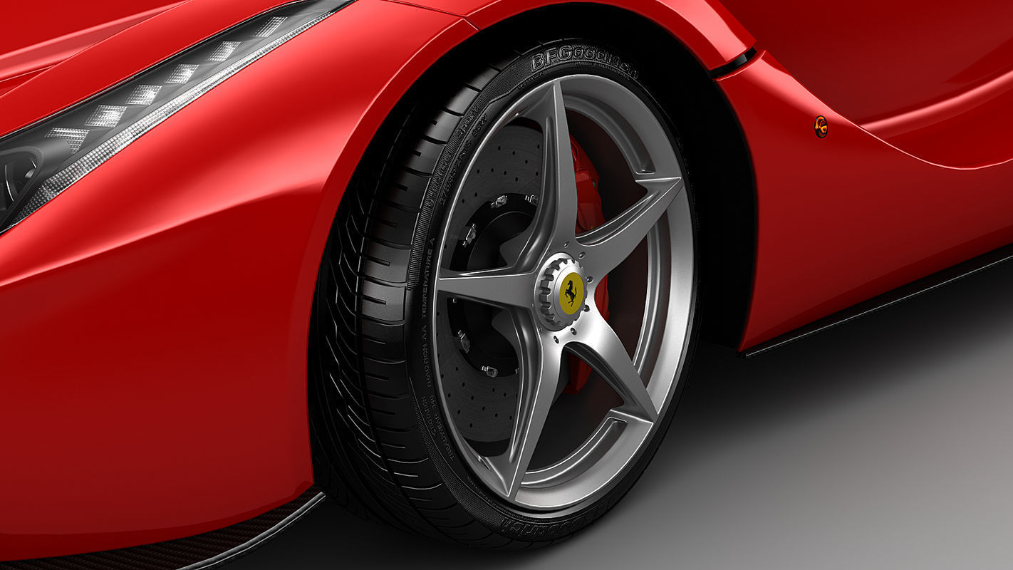 Ferrari LaFerrari 3D model_35